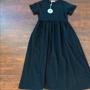 Classic Black Kids Dress